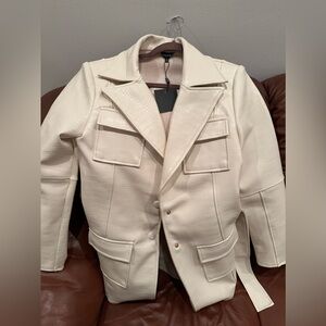 Brand new faux crocodile leather